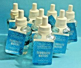 Bath & Body Works 667554092044 And Wallflower Inch Turquoise Waters Refills X8