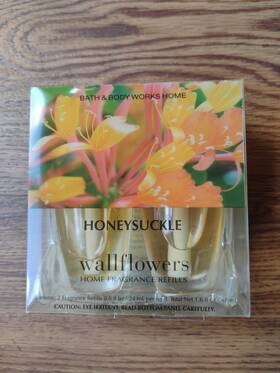 Bath & Body Works 667554368071 And Wallflowers Honeysuckle Home Fragrance Bulbs Twin/2 Pack New