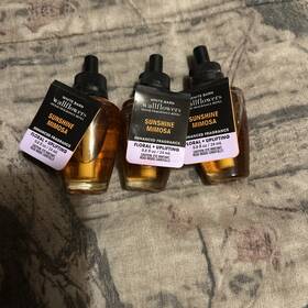 Bath & Body Works 667554805736 3 New And Wallflower Fragrance Refill Bulbs Sunshine Mimosa