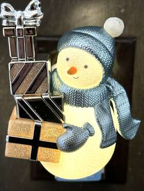 Bath & Body Works 667554944374 And Snowman With Presents Nightlight Wallflowers Plug Nwt