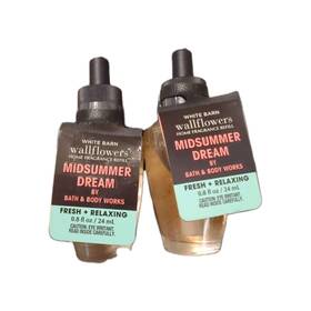Bath & Body Works 667554966239 And Midsummer Dream Wallflowers Fragrance Refills X2