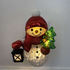 Bath & Body Works 667554982932 2021 And Wallflower Snowman Plug In Nightlight Projector
