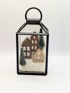 Bath & Body Works 667554982956 And Winter Village Lantern Nightlight Wallflowers Plug New
