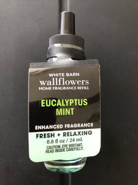 Bath & Body Works 667555349178 And Wallflowers Refill Eucalyptus Mint New