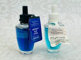 Bath & Body Works 667555883214 And Midnight Blue Citrus Wallflower Plug In Refill Bulb 2 Pack New