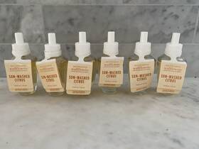 Bath & Body Works 667555887595 And X6 Sun Washed Citrus Wallflower Refill Bulb Lot New