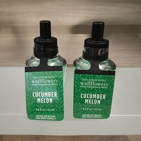 Bath & Body Works 667555905114 And Cucumber Melon Wallflowers Fragrance Bulbs X 2