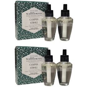 Bath & Body Works 667555966153 Brand New 2 And Campus Stroll Wallflowers Refill 4-pack