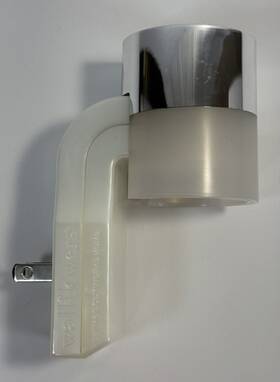 Bath & Body Works 667556056365 And Silver Clear Nightlight Wallflower Plug With Scent Control