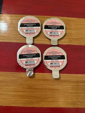 Bath & Body Works 667556245981 4 And Champagne Toast Car Fragrance Refill New