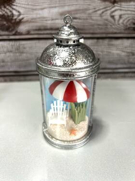 Bath & Body Works 667556337457 And Beach Scene Lantern Nightlight Wallflowers Fragrance Plug