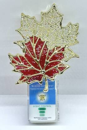 Bath & Body Works 667557142555 And Fall Leaves Nightlight Wallflower Diffuser Plug-in New