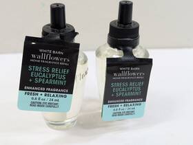 Bath & Body Works 667557282572 And Eucalyptus Spearmint Wallflowers Home Fragrance Refills X2