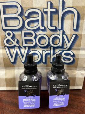 Bath & Body Works 667557381251 Lavender Lux Emily Paris Wallflower Refill Plug In Bulbs - Two