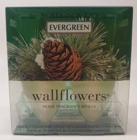 Bath & Body Works 667557400976 New And 2-pack Wallflowers Home Fragrance Refills Evergreen