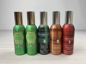 Bath & Body Works 667557401119 5 And Winter Christmas Scents Room Spray 1.5oz Lot New