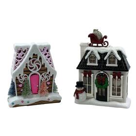 Bath & Body Works 667557533681 Magical Holiday House Projector Wallflower Nightlight Set Of 2
