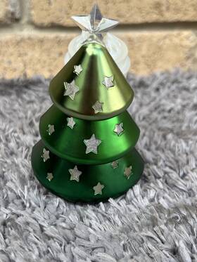Bath & Body Works 667557535302 And Ombre Christmas Tree Stars Nightlight Wallflower Plug Nwt