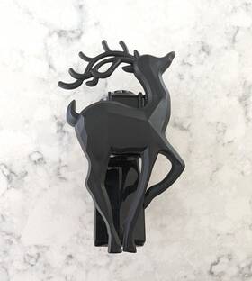 Bath & Body Works 667557535609 Black Geometric Reindeer Deer Wallflower Home Fragrance Plug-in