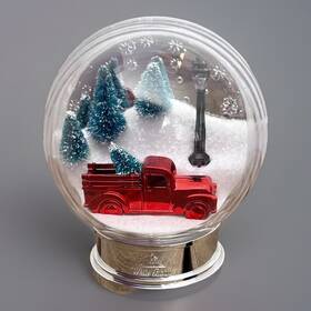 Bath & Body Works 667557815664 And Red Truck Globe Wallflower Plug Nightlight -christmas 2022
