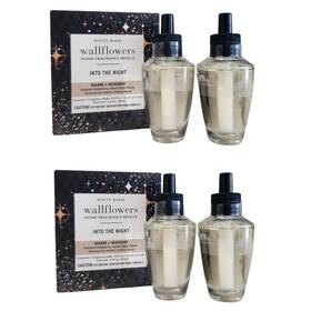 Bath & Body Works 667557975849 New And Into The Night Wallflowers Fragrance Refill Bulbs 4 Pack