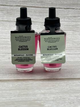 Bath & Body Works 667557996257 2-piece Set-bath And Works-cactus Blossom-wallflower Refill Bulbs-ships Free