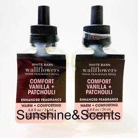 Bath & Body Works 667558119556 2-pack And Comfort Vanilla Patchouli Wallflower Refill Bulbs