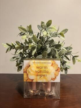 Bath & Body Works 667558209806 And Wallflowers Fragrance 2 Refills Warm Vanilla Sugar New Nos
