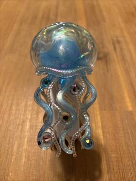 Bath & Body Works 667558338452 And Blue Jellyfish Wallflower Night Light Up Plug In Jelly Fish