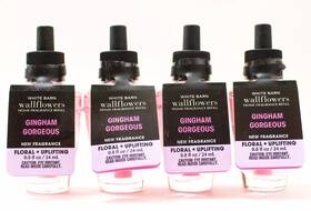 Bath & Body Works 667558379202 4-pack And Gingham Gorgeous Wallflower Refill Bulbs Floral New