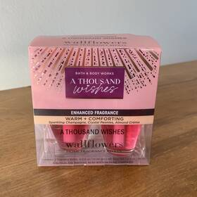 Bath & Body Works 667558407684 And A Thousand Wishes Enhanced Wallflowers Fragrance Refill 2 Pk