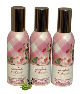 Bath & Body Works 667558407820 And Gingham Gorgeous Room Spray X 3
