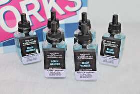 Bath & Body Works 667558429358 6 Beach Weather Wallflower Home Fragrance Refill Bulbs And New
