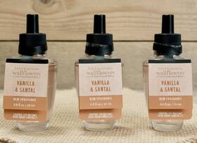 Bath & Body Works 667558550410 3 And Vanilla Satal Wallflowers Plug-in Refill Bulb New