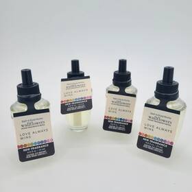 Bath & Body Works 667558654255 Four 4 And Wallflowers Love Always Wins Home Fragrance Refills New