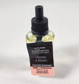 Bath & Body Works 667558659274 And Wallflower Home Fragrance Refill Bulb Leather Brandy