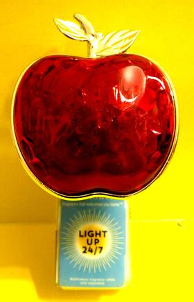 Bath & Body Works 667558727768 And Wallflower Inch Fiber Optic Apple Diffuser Light-up 24/7