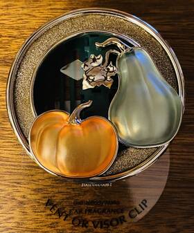 Bath & Body Works 667558746905 And Scentportable Car Pumpkin Gourd Fall Autumn Vent Visor Clip