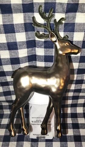 Bath & Body Works 667559094562 All New Gilded Stag Deer Wallflower Plug-in And Ships Free