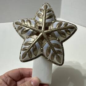 Bath & Body Works 667559094586 And Gold Star Snowflake Light Up Wallflowers Plug In Christmas