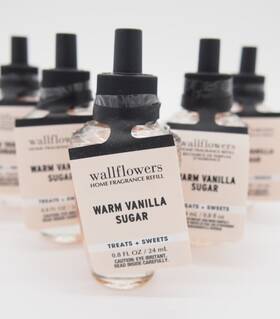 Bath & Body Works 667559262121 10 And Warm Vanilla Sugar Wallflower Refill Bulb 0.8oz A