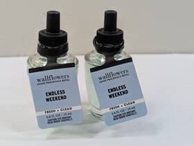 Bath & Body Works 667559262497 2 And Endless Weekend Wallflowers Home Fragrance Refills New