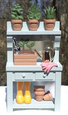 Bath & Body Works 667559262794 And Potting Bench Garden Nightlight Light Up Wallflower Plug New