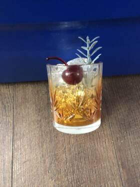 Bath & Body Works 667559264606 And Old Fashioned Cocktail Wallflower Summer Drink Glass New