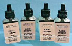 Bath & Body Works 667559267379 And Wallflower Refills Inch Almond Croissant X4 New Fragrance