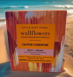 Bath & Body Works 667559269540 And Wallflowers Fragrance Refill Calypso Clementine - 2 Bulbs