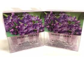 Bath & Body Works 667559269618 2 X Packs And Wallflower Refill Bulbs Fresh Cut Lilacs 4