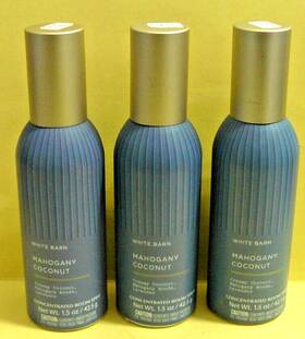 Bath & Body Works 667559270119 And Inch Mahogany Coconut 1.5 Oz Concentrated Room Spray X3