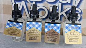 Bath & Body Works 667559272397 4x And Blue Gingham Unstoppable Wallflower Refill Bulb 0.8oz New
