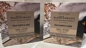 Bath & Body Works 667559273929 4x And Palo Santo Sage Wallflower Fragrance Refills New 2 Boxes